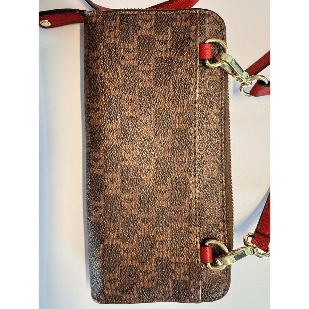 Karl Lagerfeld Paris Continental Wallet & Crossbody Purse Eiffel Tower Heart - Picture 3 of 10